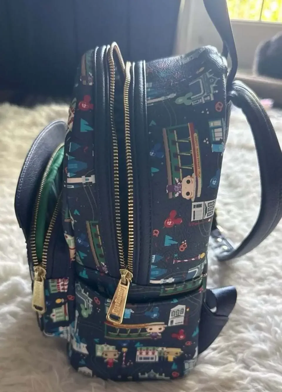 Loungefly Disney‎ Parks Funko Pop! Main Street U.S.A. Dapper Dans Mini Backpack